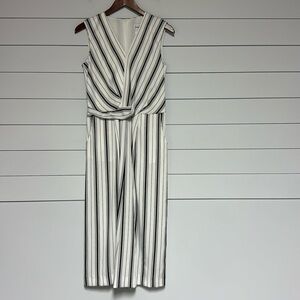 Joseph Ribkoff Wide Leg Sleeveless Jumpsuit